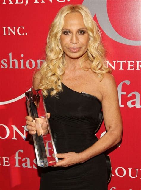 donatella versace at vogue awards|donatella versace honors.